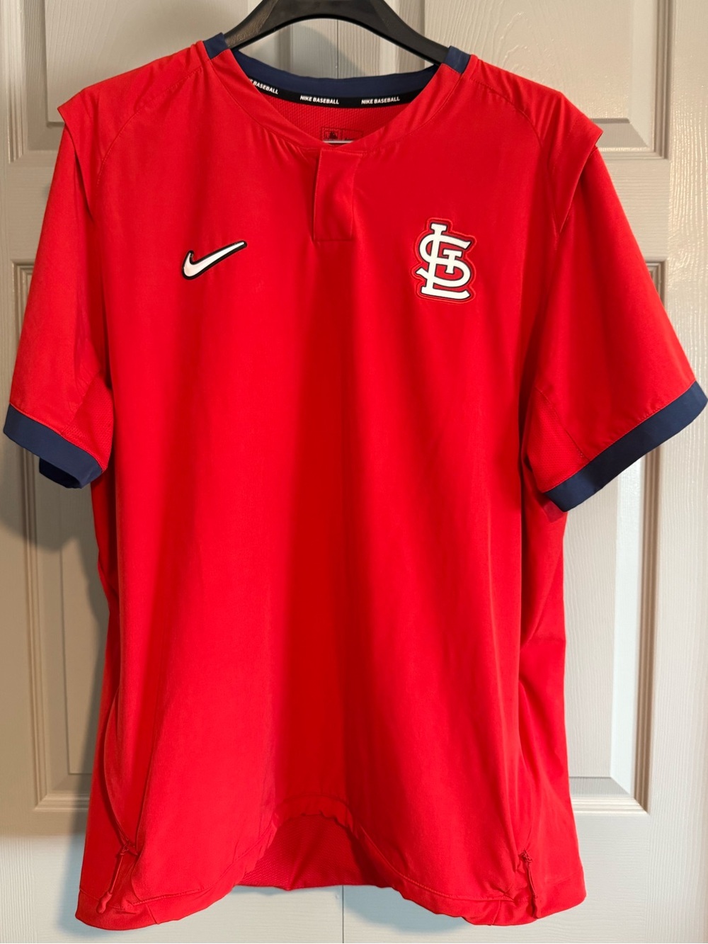 Men's Nike St. Louis Cardinals MLB Short-Sleeve Pullover